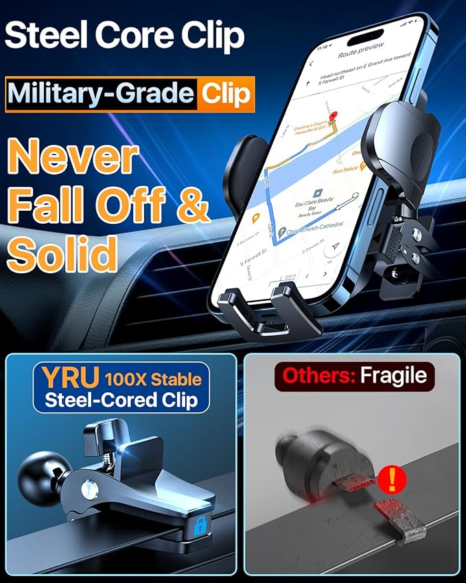 YRU Dashboard Cell Phone Holder - Image 4
