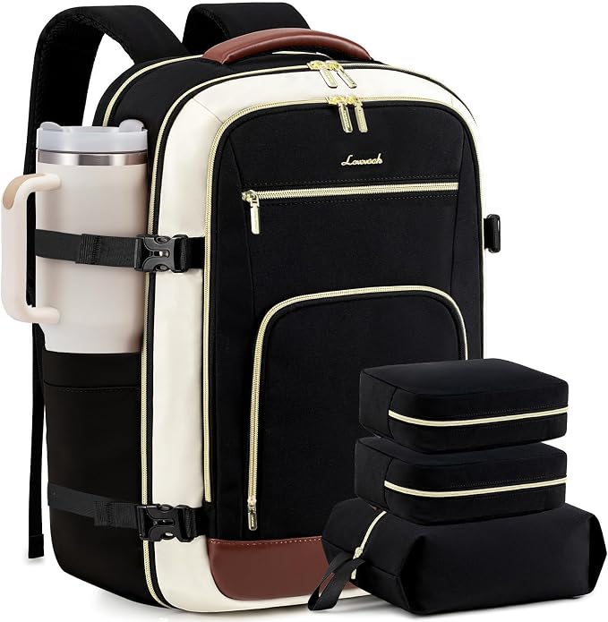 LOVEVOOK 50L Travel Backpack for Women Flight Approved, Carry on Backpack for by LOVEVOOK