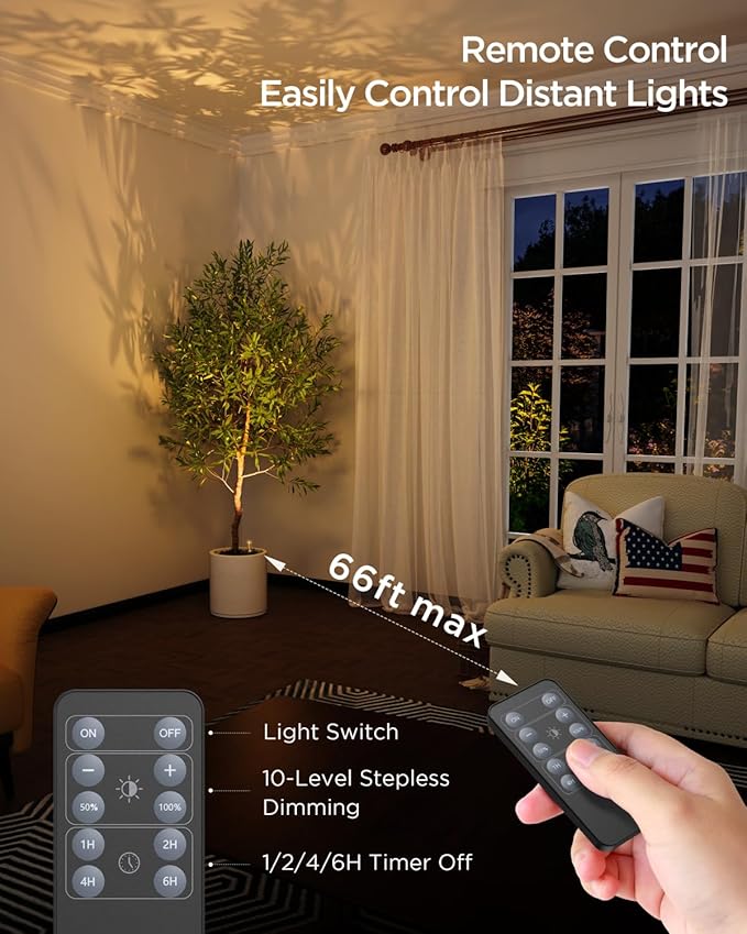Spot Lights Indoor Led Spotlight: Rechargeable Battery Wireless Up Lights Indoor - Image 6