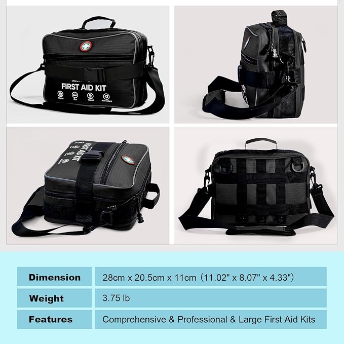 Professional 435 Pieces Large First Aid Kit - Image 6