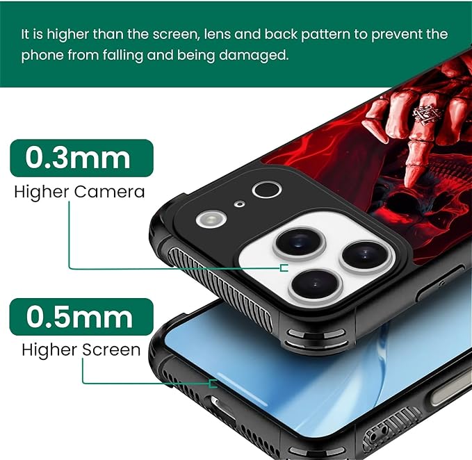 for iPhone 17 Pro Case, for MagSafe Graphic Design for Girl Boy Soft Silicone - Image 5