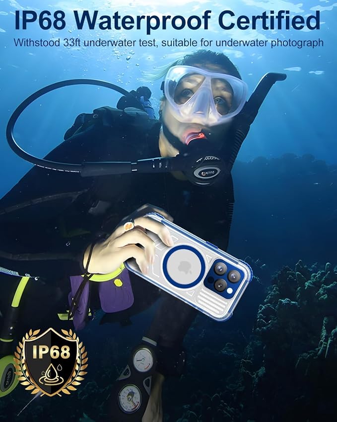 for iPhone 15 Pro Waterproof Case - Image 3