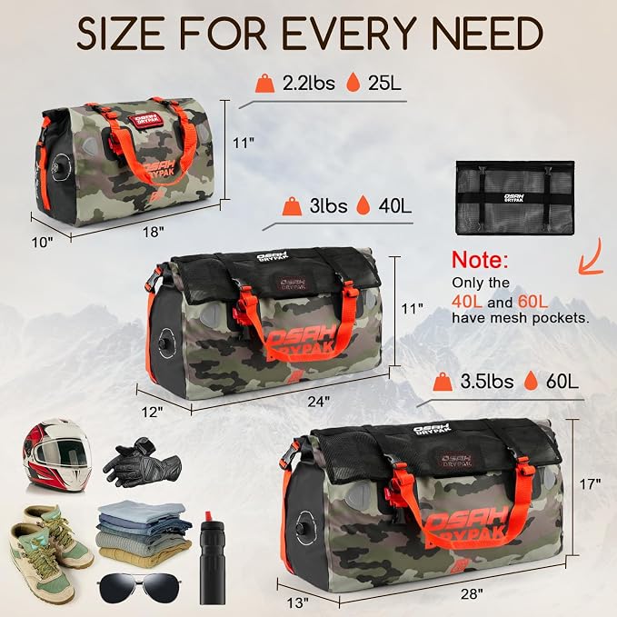 OSAH DRYPAK Waterproof Duffel Bag - Image 2
