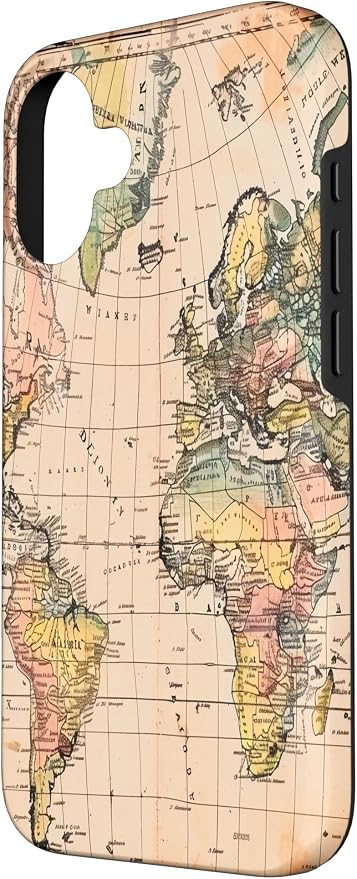 World Map, Old Map of the World Case - Image 2