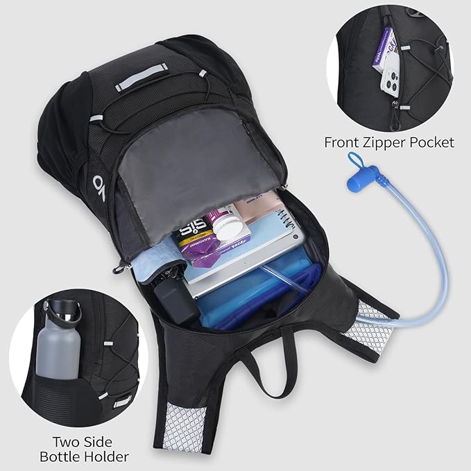 Lightweight Hydration Backpack, Running Backpack - Image 4