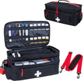 ALSLEA First Aid Bag Empty Large Medical Bag by ALSLEA