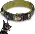 2026 Upgrade Waterproof AirTag Dog Collar, Military Tactical Dog Collar by ODOKELE