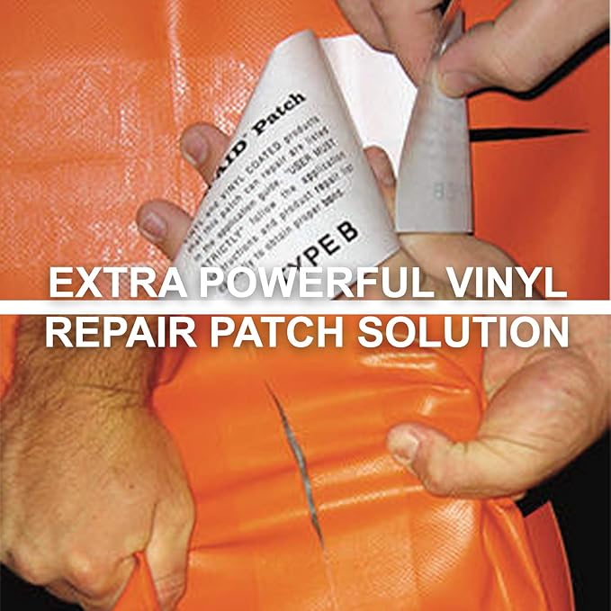 TEAR-AID Vinyl Repair Kit, Type B Clear Patch - Image 4