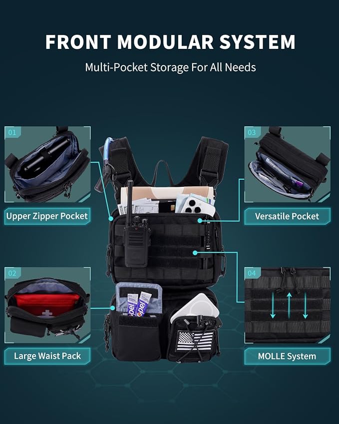 Blue Quartz 3-in-1 Running Vest - Image 3