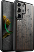 Carveit Magnetic Wooden Case for Samsung Galaxy S26 Ultra Case 2026, TPU by Carveit