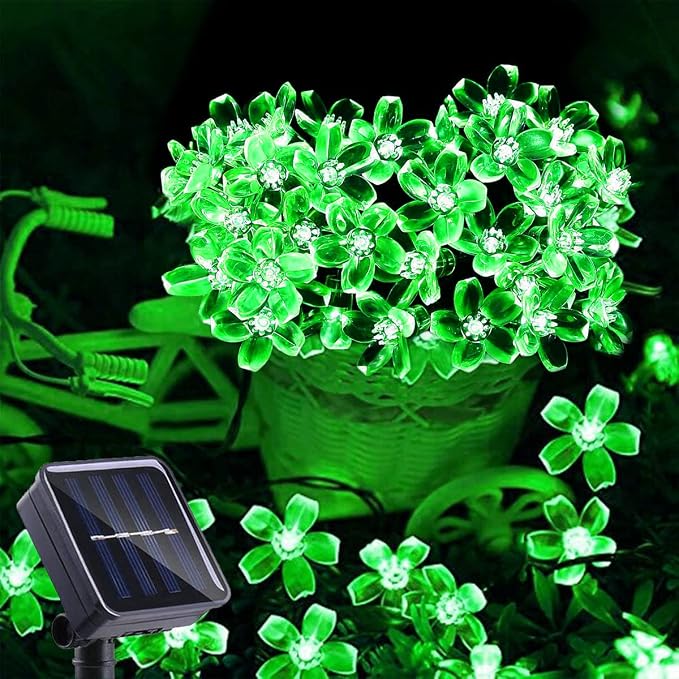 ITICdecor Solar Flower String Lights by ITICdecor