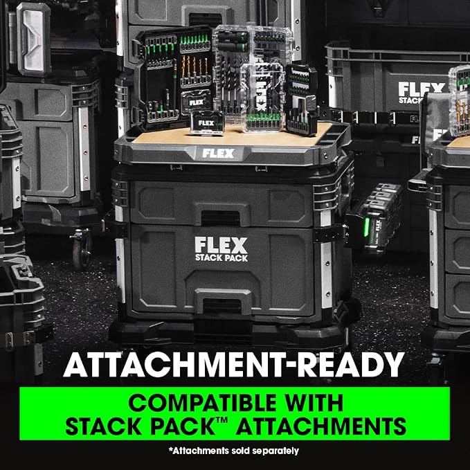 FLEX STACK PACK Storage System 2-Drawer Tool Box - Image 3