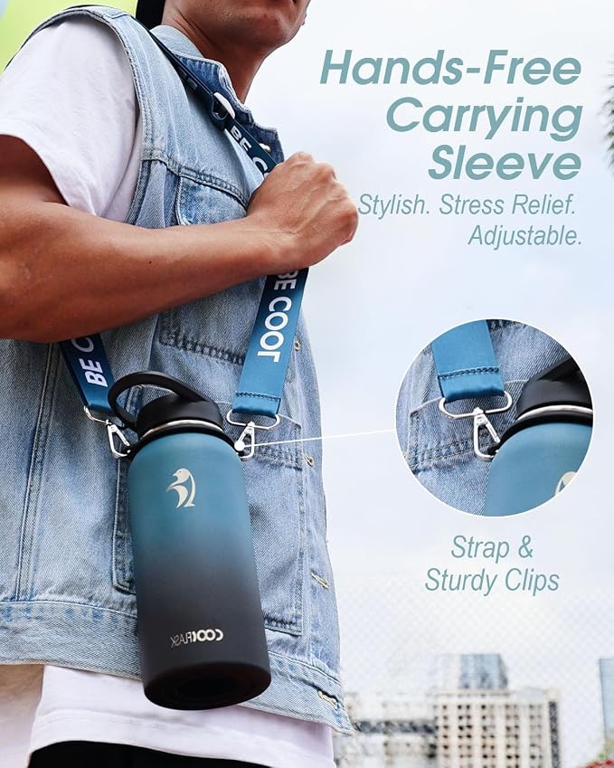 Coolflask Insulated Water Bottle - Image 6