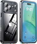 ANTSHARE for iPhone 17 Pro Max Case, IP68 Waterproof Shockproof Case, - 12 FT by Variouscasesforyourchoice