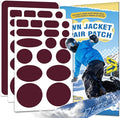 35Pcs Down Jacket Repair Patch Kit Pre-Cut Nylon Patches by OAZ