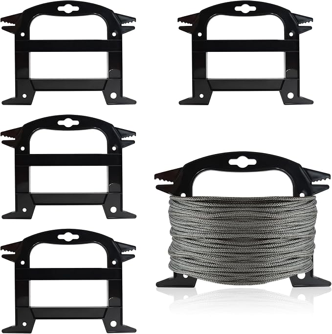 Cord Winder Organizer Plastic Rope Winder 6 Inch Paracord Spool Cord Storage by ORNAROVI