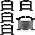Cord Winder Organizer Plastic Rope Winder 6 Inch Paracord Spool Cord Storage by ORNAROVI