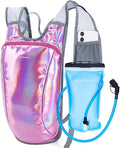 Blue Quartz Rave Hydration Backpack, Reflective Hiking Pack by BlueQuartz