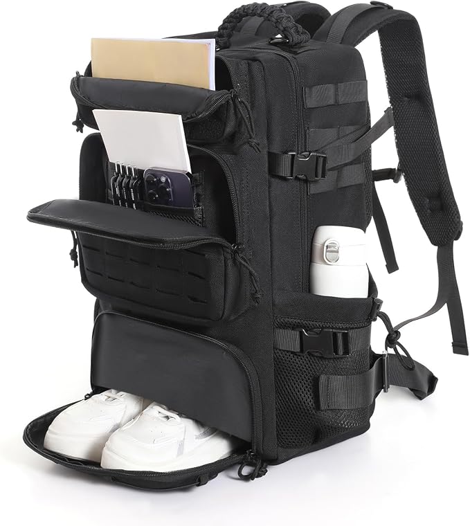 Tactical Backpack for Men, 35L Travel Military Backpack - Image 5