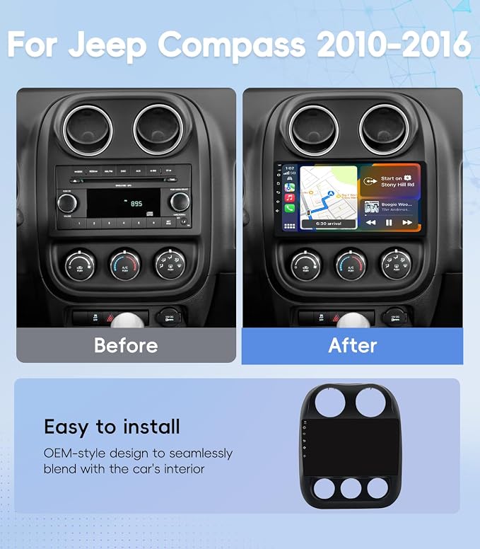 4G+64GB Android 13 Car Radio Stereo - Image 2