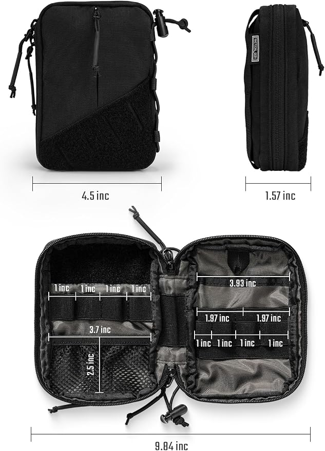 TACTICAL GEEK Block E4.0 EDC Compact Waist Pouch, Utility Pocket Organizer - Image 3