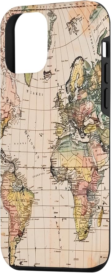 World Map, Old Map of the World Case - Image 2