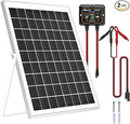 SOLPERK Solar Panel Kit 10W 12V, Waterproof Solar Battery Trickle Charger by SOLPERK-WeNeverStop