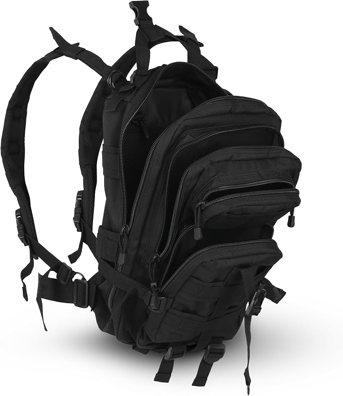 30L Black Tactical Backpack - Image 6