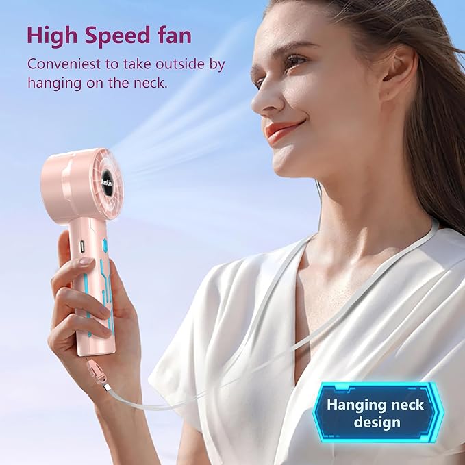 AaoLin 2pcs Portable Handheld Turbo Fan - Image 6