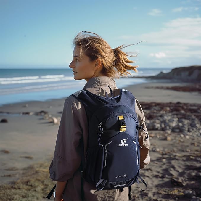 SKYSPER Small Hiking Backpack - 15L Travel Daypack Lightweight Bag Water - Image 7