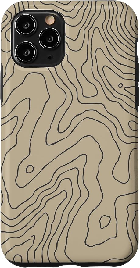 Coyote Country Guide Lines Topographical Contour Map Case by Unknown