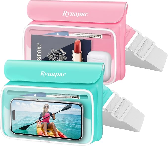 IPX8 Waterproof Fanny Pack, Waist Bag by Rynapac