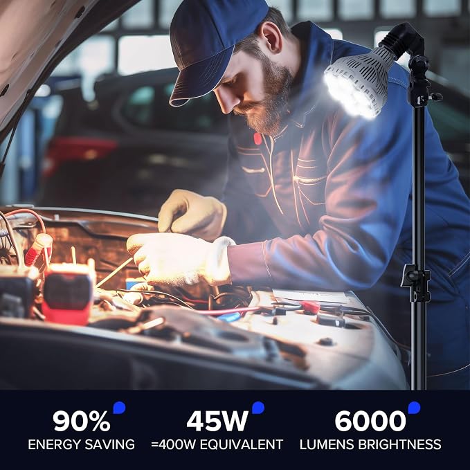 SANSI 400W Equivalent LED Work Light - Image 6