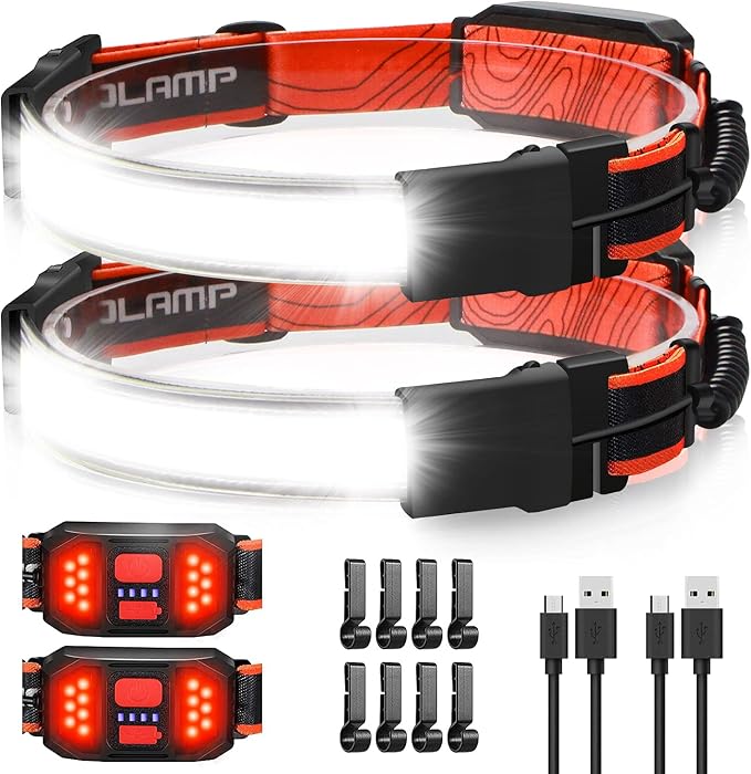 LED Headlamp Flashlight, 1000lumens 230° Broadbeam Headlight, USB Rechargeable by Spriak%E5%93%81%E7%89%8C%E6%97%97%E8%88%B0%E5%BA%97