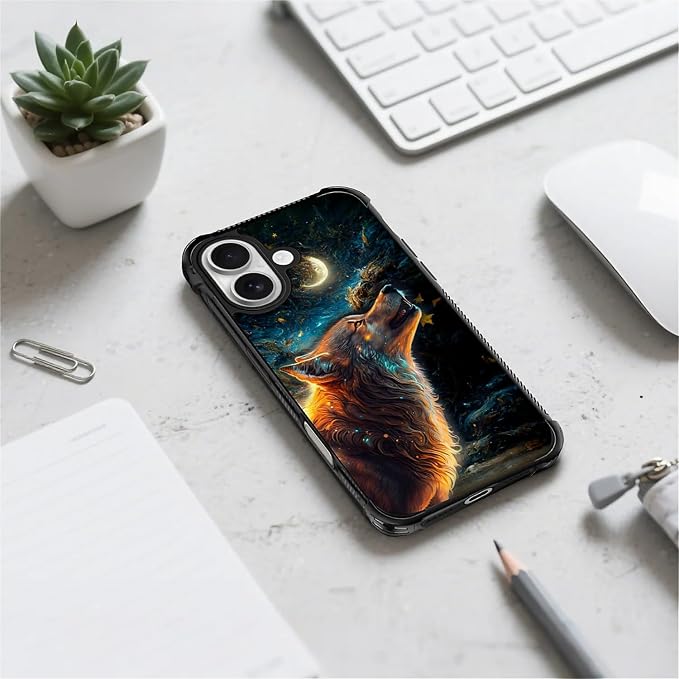 for iPhone 17 Case, for MagSafe Graphic Design for Girl Boy Soft Silicone Hard - Image 3