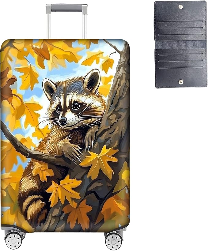 Luggage Cover Protector for 19-20 Inch Suitcases, TSA Approved Elastic Travel by Unknown