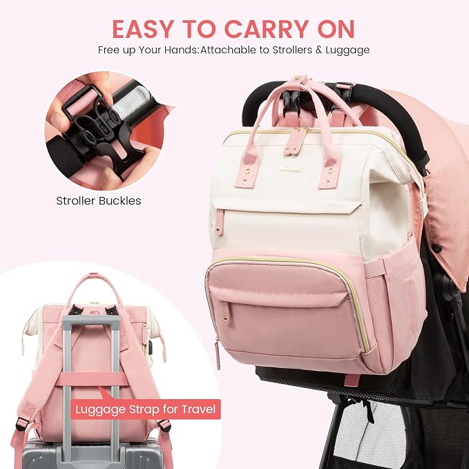 LOVEVOOK Diaper Bag Backpack, Baby Bag - Image 4