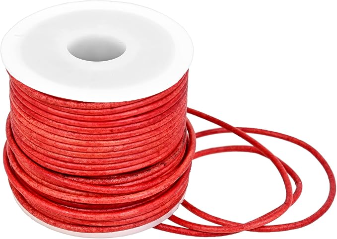 GENIQUE Real/Genuine Round Leather String Cord - Image 4