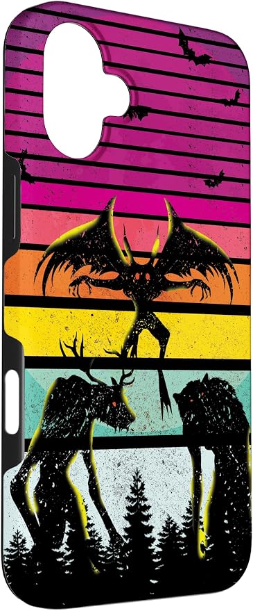 Cryptkin Cute Mothman Cryptid Map Case - Image 3