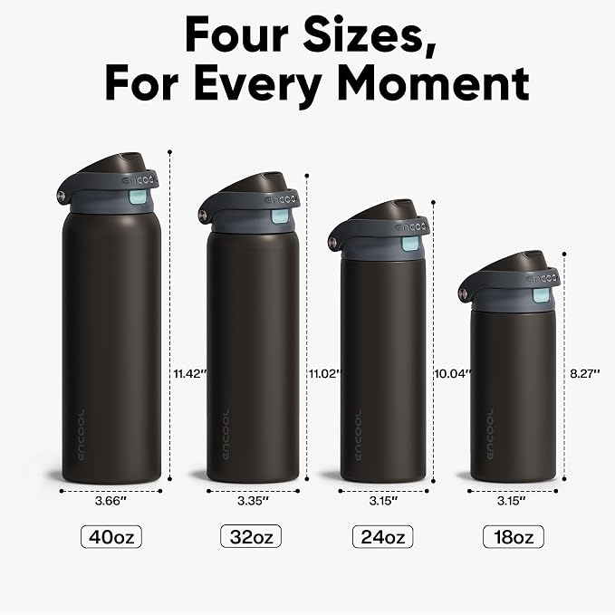ENCOOL Leakproof Insulated Water Bottle - Image 9