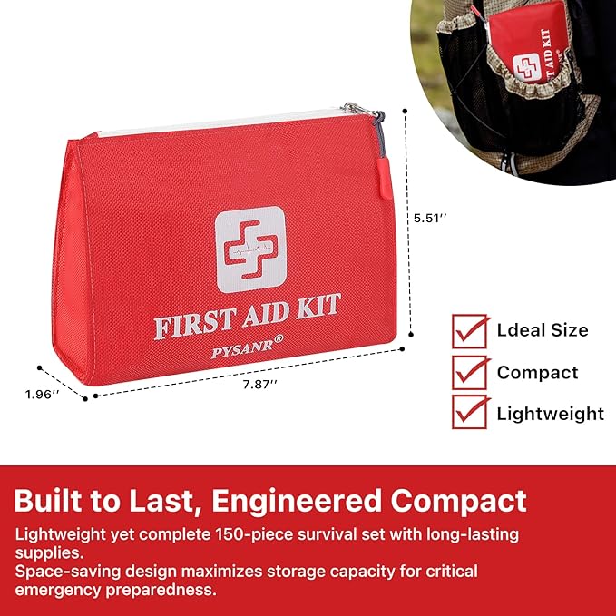 Small First Aid Kit, 150 Piece - Image 3