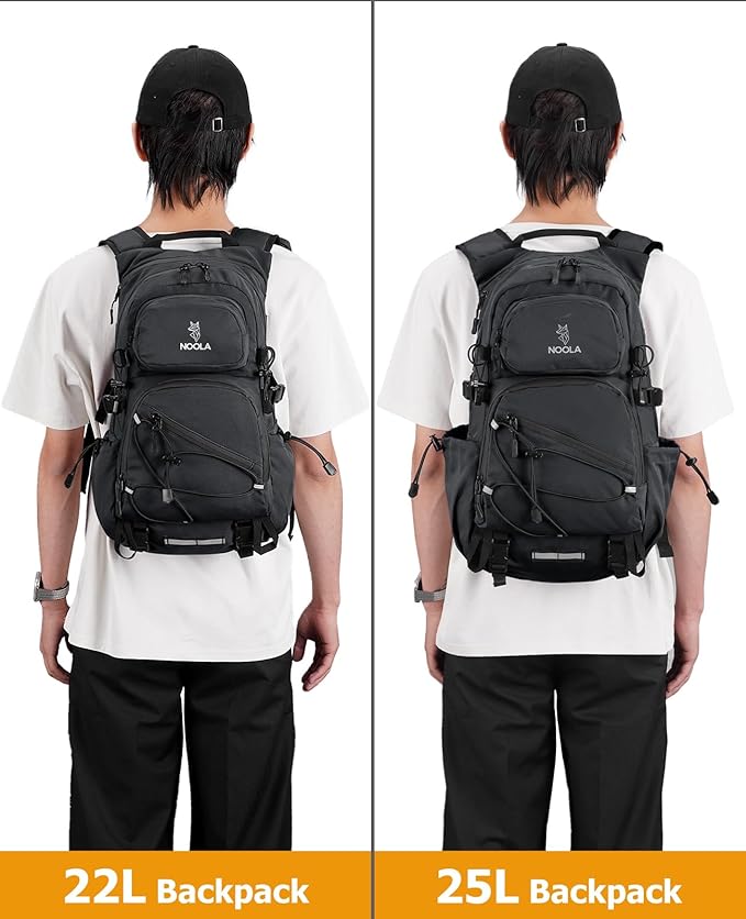 NOOLA Hydration Backpack with 3L Water Bladder, 22L / 25L Water Backpack - Image 2