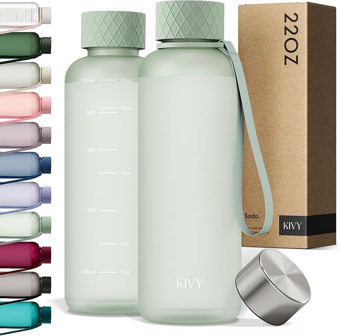 KIVY Slim Water Bottle 22oz by KIVY