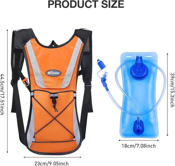 KUYOU Running Hydration Vest - Image 2