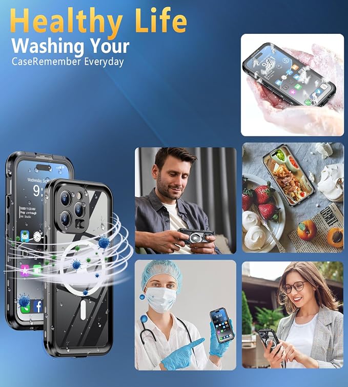 for iPhone 15 Pro Case Waterproof | Shockproof Dust Proof Phone Case Cover - Image 6