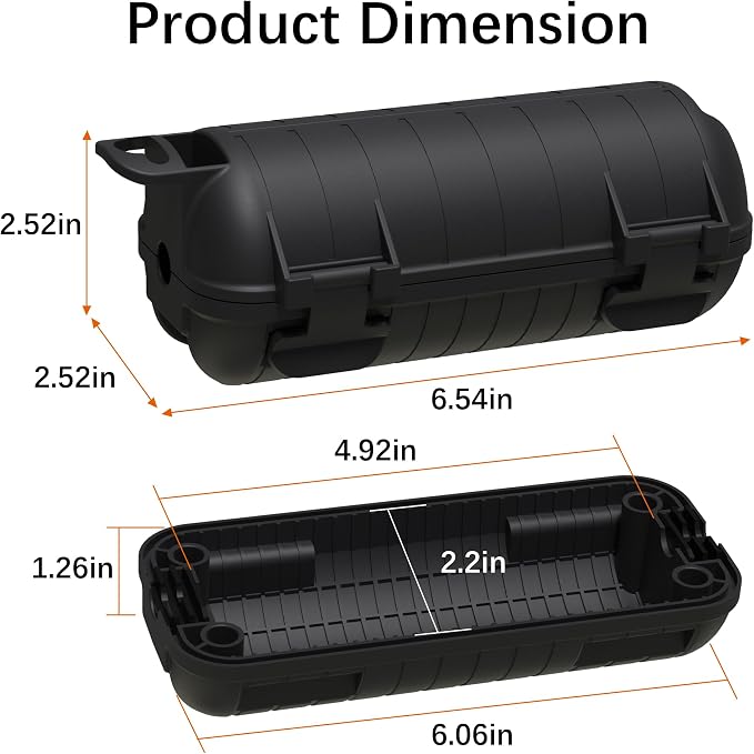 Extension Cord Cover Outdoor, 8 Pack IP54 Water-Resistant Power Cord Protector - Image 4