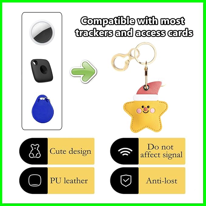Leather Keychain Holder Case Compatible - Image 3