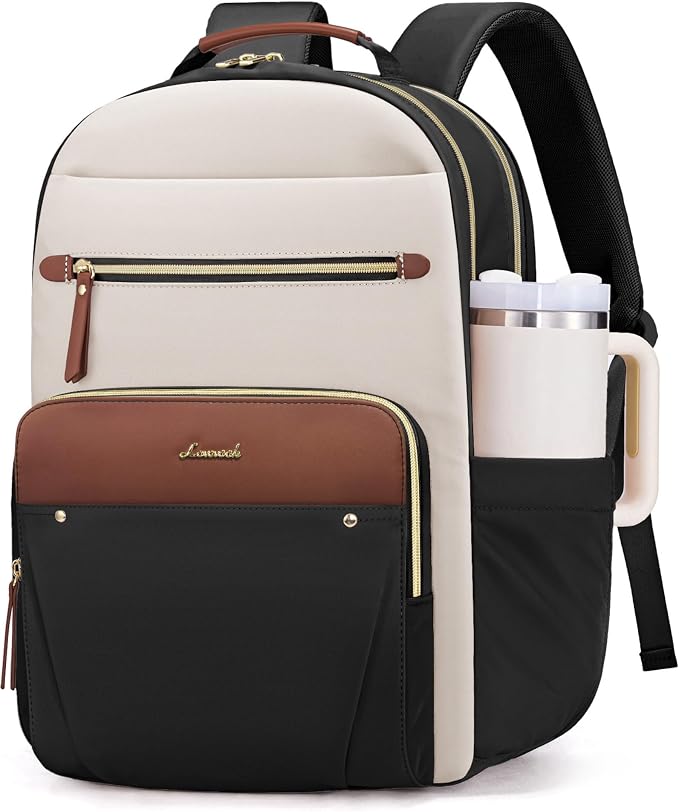 LOVEVOOK Laptop Backpack for Women, 17.3" Work Business Computer Backpack by LOVEVOOK