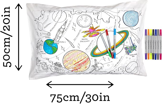 eatsleepdoodle - Coloring Pillowcase - Image 8
