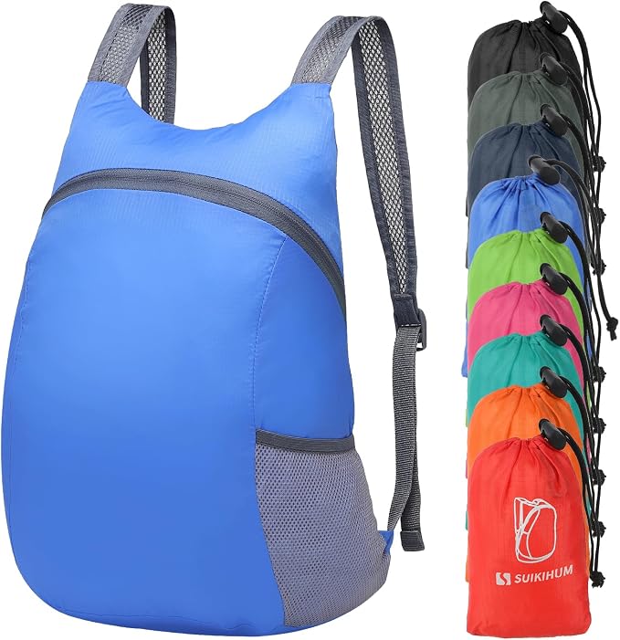 20L Ultra Hiking-Daypack Lightweight Foldable Travel Packable Backpack by SUIKIHUM